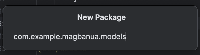 Package Name